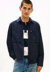 Tommy Hilfiger Tech Zipped Overshirt, Navy