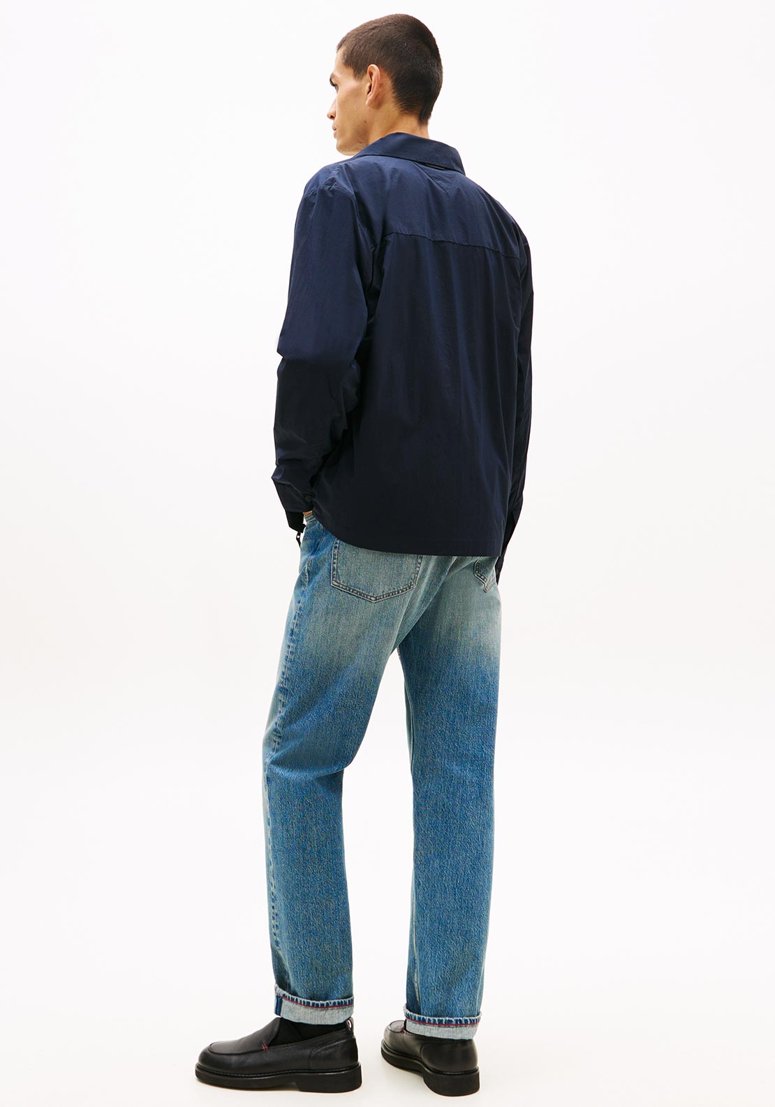 Tommy Hilfiger Tech Zipped Overshirt, Navy