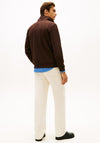 Tommy Hilfiger Essential Quarter Zip Sweatshirt, Chocolate Brown