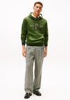 Tommy Hilfiger Logo Graphic Flex Hoodie, Pine Green