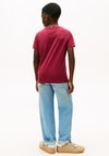 Tommy Hilfiger Boy Short Sleeve Print Tee, Wine