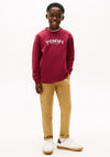 Tommy Hilfiger Boy Print Long Sleeve Top, Wine