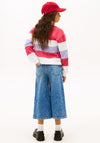 Tommy Hilfiger Girl Colourblock Long Sleeve Polo, Multi