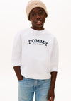 Tommy Hilfiger Boy Print Long Sleeve Top, White