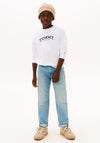 Tommy Hilfiger Boy Print Long Sleeve Top, White