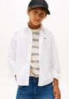 Tommy Hilfiger Boy Long Sleeve Oxford Shirt, White