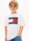 Tommy Hilfiger Boy Heritage Short Sleeve Tee, White