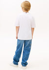 Tommy Hilfiger Boy Heritage Short Sleeve Tee, White