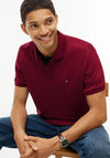 Tommy Hilfiger Liquid Cotton Polo Shirt, Burgundy