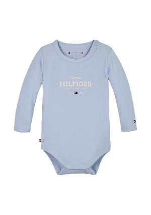 Tommy Hilfiger Baby Boy Long Sleeve Body, Blue