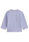 Tommy Hilfiger Baby Boy Logo Long Sleeve Tee, Purple