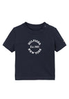 Tommy Hilfiger Baby Boy Graphic Short Sleeve Tee, Navy