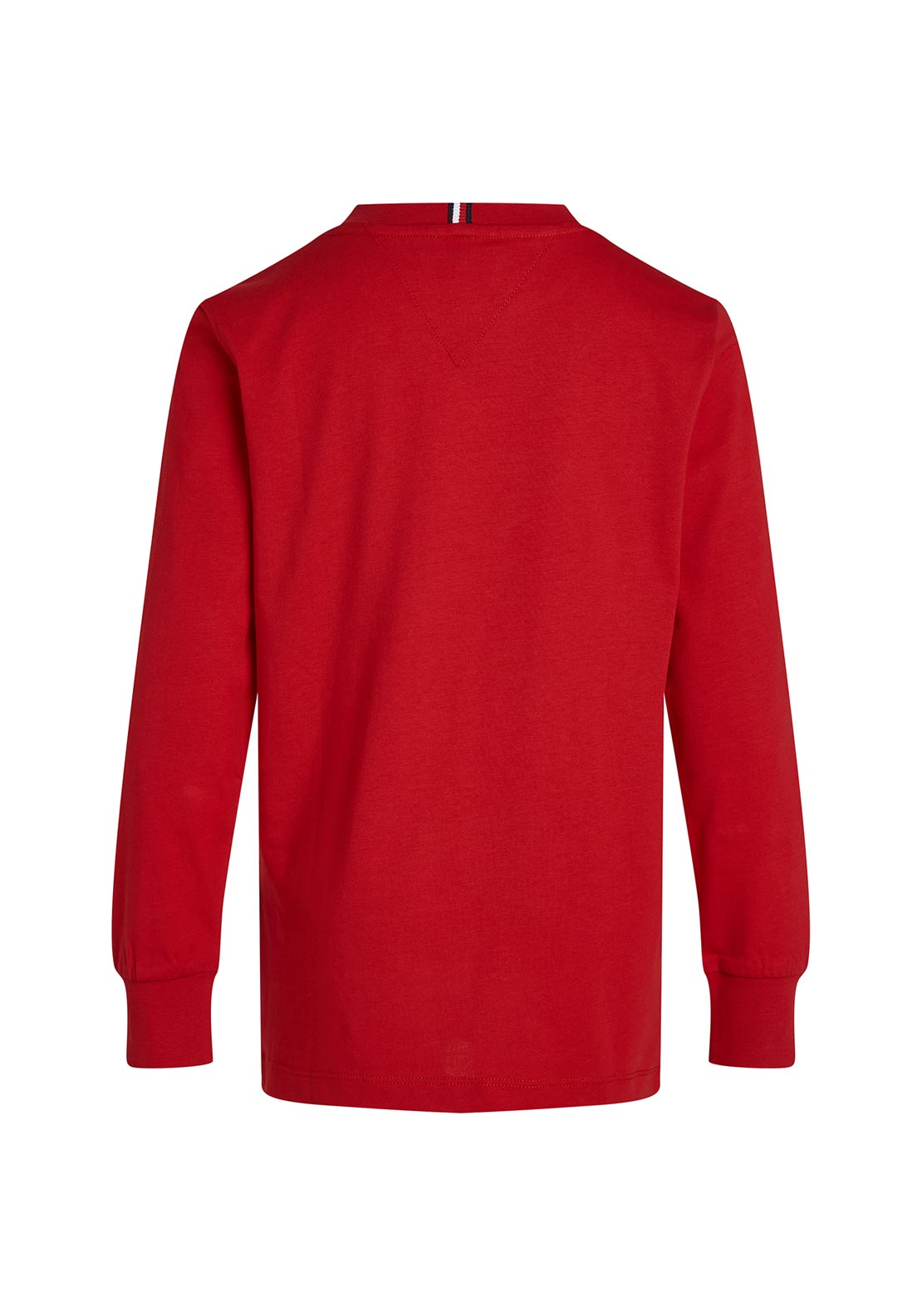 Tommy Hilfiger Boy Long Sleeve Monotype Top, Red