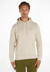 Tommy Jeans Flag Patch Logo Hoodie, Newsprint