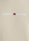 Tommy Jeans Linear Logo Hoodie, Newsprint