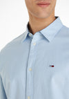 Tommy Jeans Classic Oxford Shirt, Chambray Blue