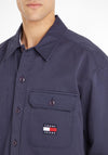 Tommy Jeans Essential Overshirt, Twilight Navy