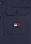 Tommy Jeans Essential Overshirt, Twilight Navy