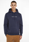 Tommy Jeans Linear Logo Hoodie, Twilight Navy