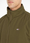 Tommy Jeans Essential Padded Jacket, Olive Green