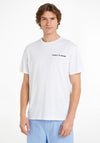 Tommy Jeans Classic Linear Logo T-Shirt, White