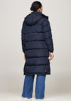 Tommy Jeans Womens Alaska Puffer Long Coat, Navy