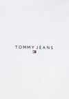 Tommy Jeans Men’s Linear Chest Branding T-Shirt, White