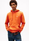 Tommy Jeans Badge Logo Hoodie, Orange