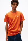 Tommy Jeans Badge Crew Neck T-Shirt, Orange