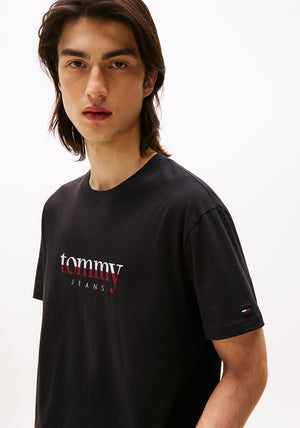Tommy Jeans Logo DNA T-Shirt, Black