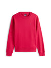 Tommy Jeans Regular Small Flag Crewneck Jumper, Red
