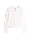 Tommy Jeans Essential Crew Neck Jumper, White