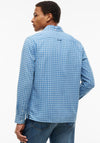 Tommy Jeans Dobby Small Check Shirt, Westside Blue