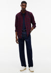 Tommy Jeans Flannel Check Shirt, Red