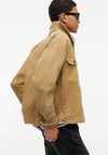 Tommy Jeans Cord Collar Utility Jacket, Sandy Beige
