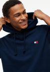 Tommy Jeans Badge Hoodie, Dark Blue