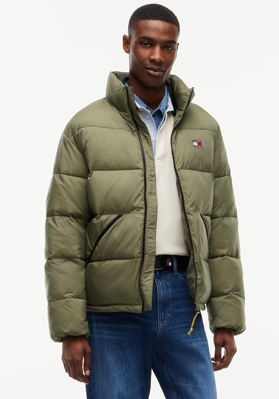 Tommy Jeans Vail Puffer Jacket, Green