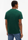 Tommy Jeans Badge Crew Neck T-Shirt, Velvet Green