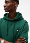 Tommy Jeans Badge Hoodie, Velvet Green