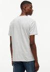 Tommy Jeans Badge Crew Neck T-Shirt, Ice Grey Heather