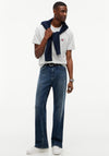 Tommy Jeans Badge Crew Neck T-Shirt, Ice Grey Heather