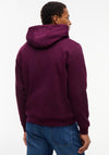 Tommy Jeans Flag Hoodie, Berry Purple