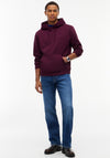 Tommy Jeans Flag Hoodie, Berry Purple