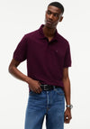 Tommy Jeans Essential Polo Shirt, Purple Berry