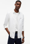 Tommy Jeans Slim Oxford Shirt, Ecru