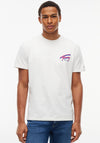 Tommy Jeans Signature Back Graphic T-Shirt, Ecru