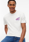 Tommy Jeans Signature Back Graphic T-Shirt, Ecru
