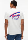 Tommy Jeans Signature Back Graphic T-Shirt, Ecru