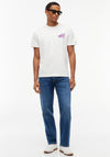 Tommy Jeans Signature Back Graphic T-Shirt, Ecru
