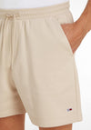 Tommy Jeans Beach Fleece Shorts, Newsprint